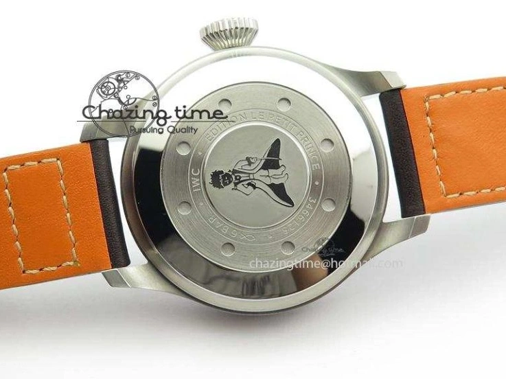 MIROTIME 0114 EasyCare Big Pilot Real PR IW500916 2016 “Le Petit Prince” ZF Best Edition On Brown Leather Strap A 7292